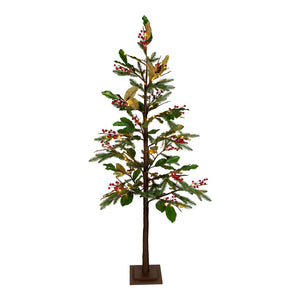 Berel Light Up Red Berry Tree 180Cm