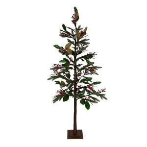 Berel Light Up Red Berry Tree 180Cm