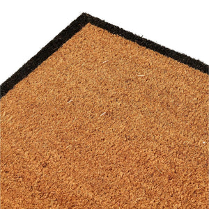 Hamptons Coir Doormat With Vinyl Backing Small