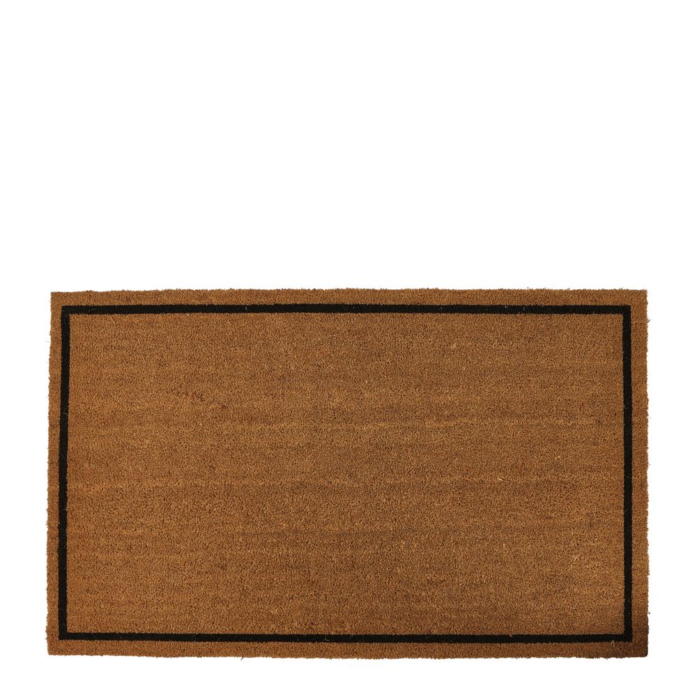 Plet Coir Doormat With Vinyl Backing Large 60X90