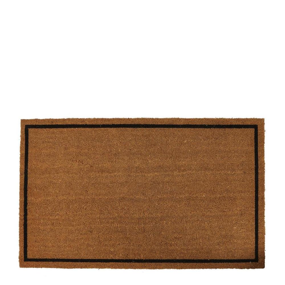 Plet Coir Doormat With Vinyl Backing Large 60X90