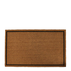 Plet Coir Doormat With Vinyl Backing Large 60X90