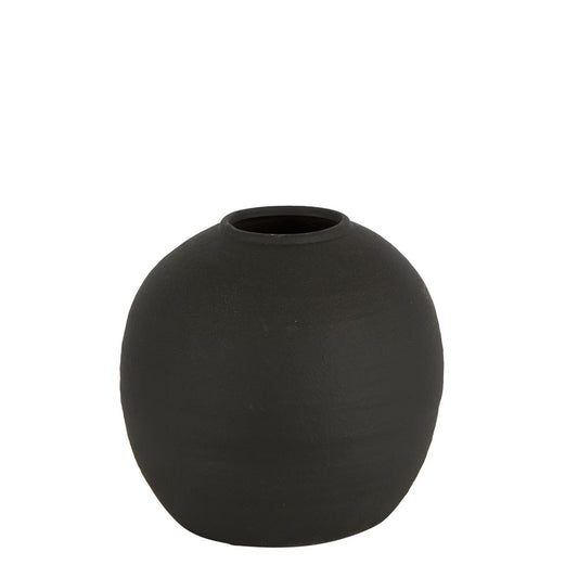 Cara Vase Small Black