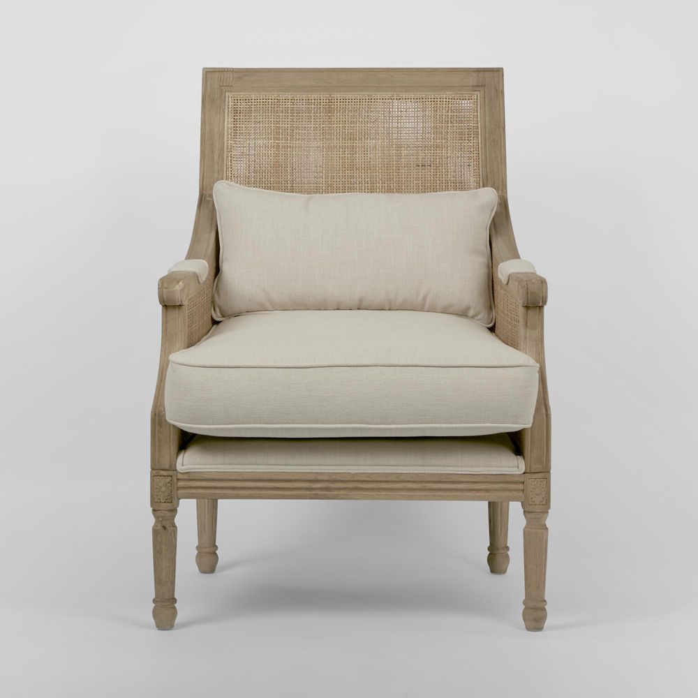 Hicks Caned Armchair Natural