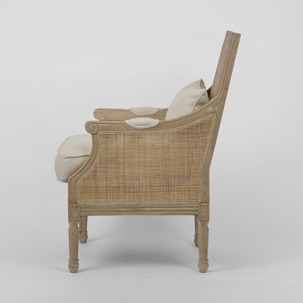 Hicks Caned Armchair Natural