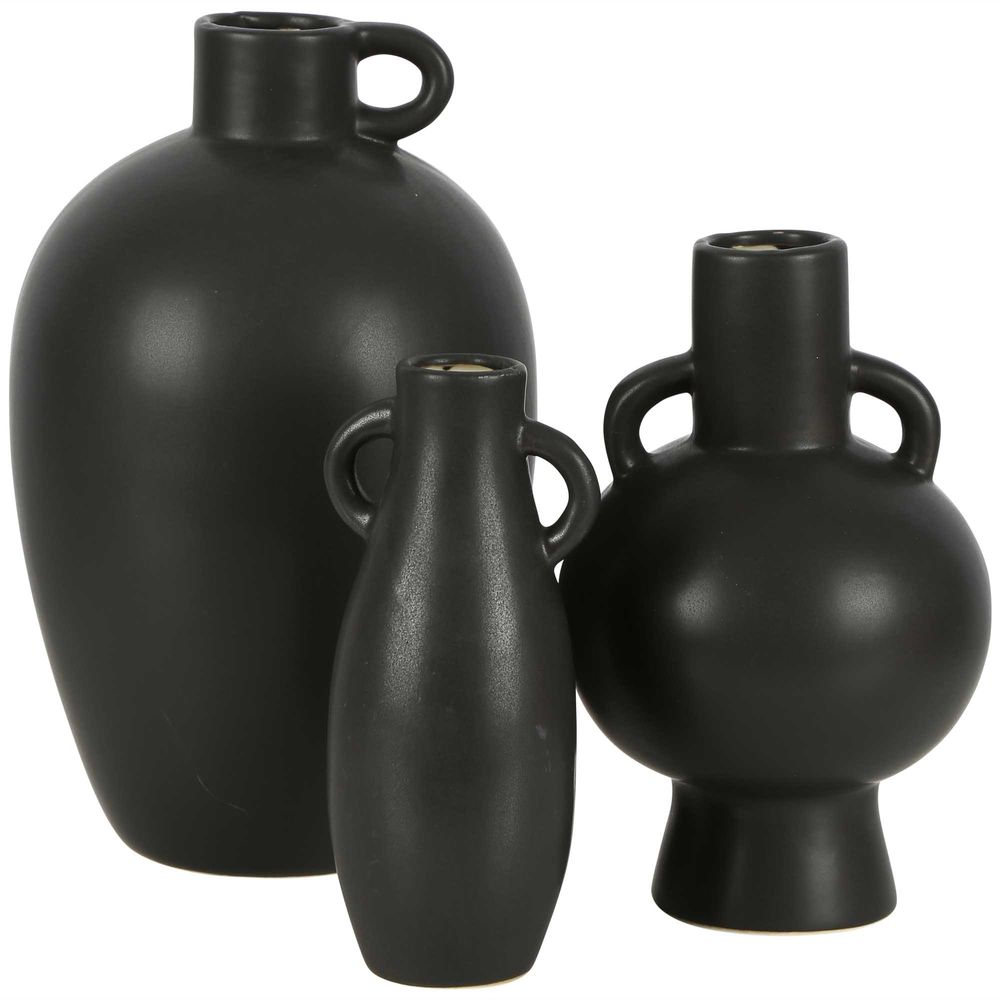 Maxim Vase Black