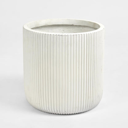 Zagg Small Planters Set Of Two White