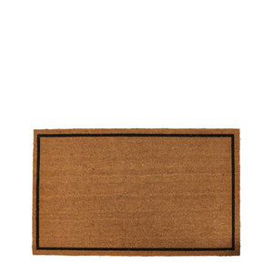 Plet Coir Doormat With Vinyl Backing Small