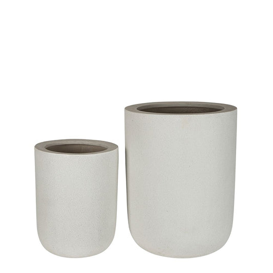 An Phu Planter Set Of 2 Cream