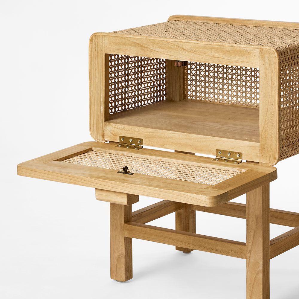 Zoe Bedside Table Natural