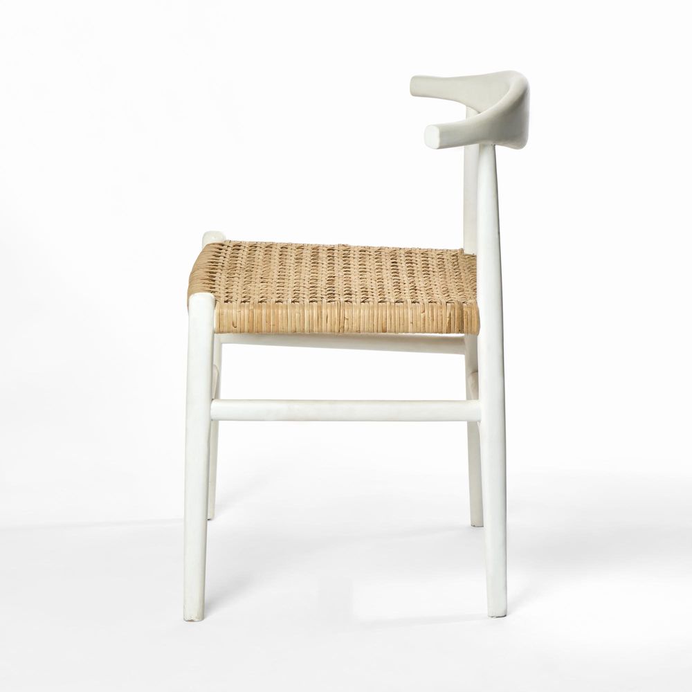 Sorren Chair White / Natural