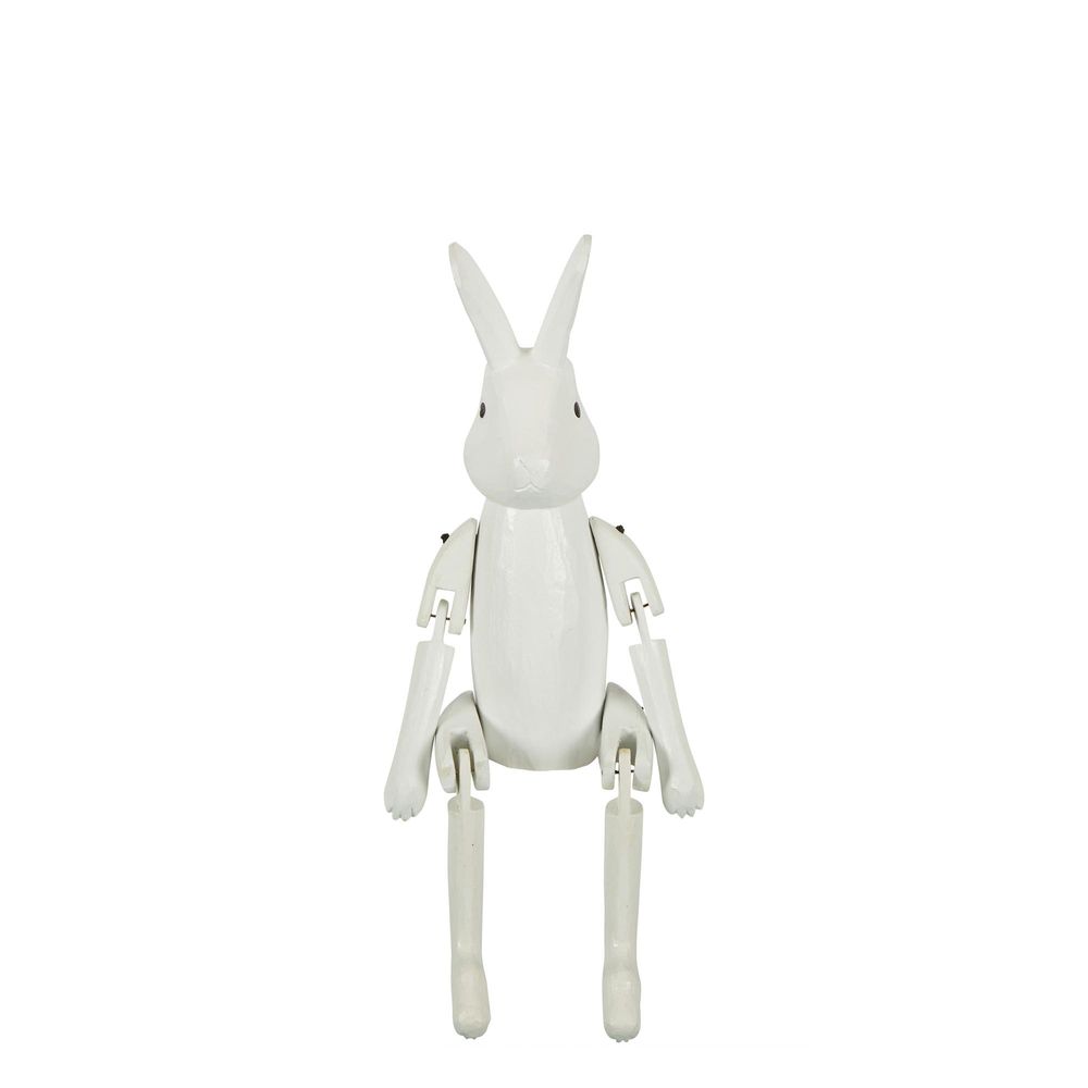 White Rabbit Puppet Large