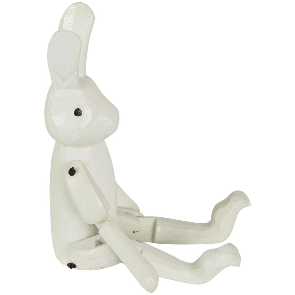 White Rabbit Puppet Small