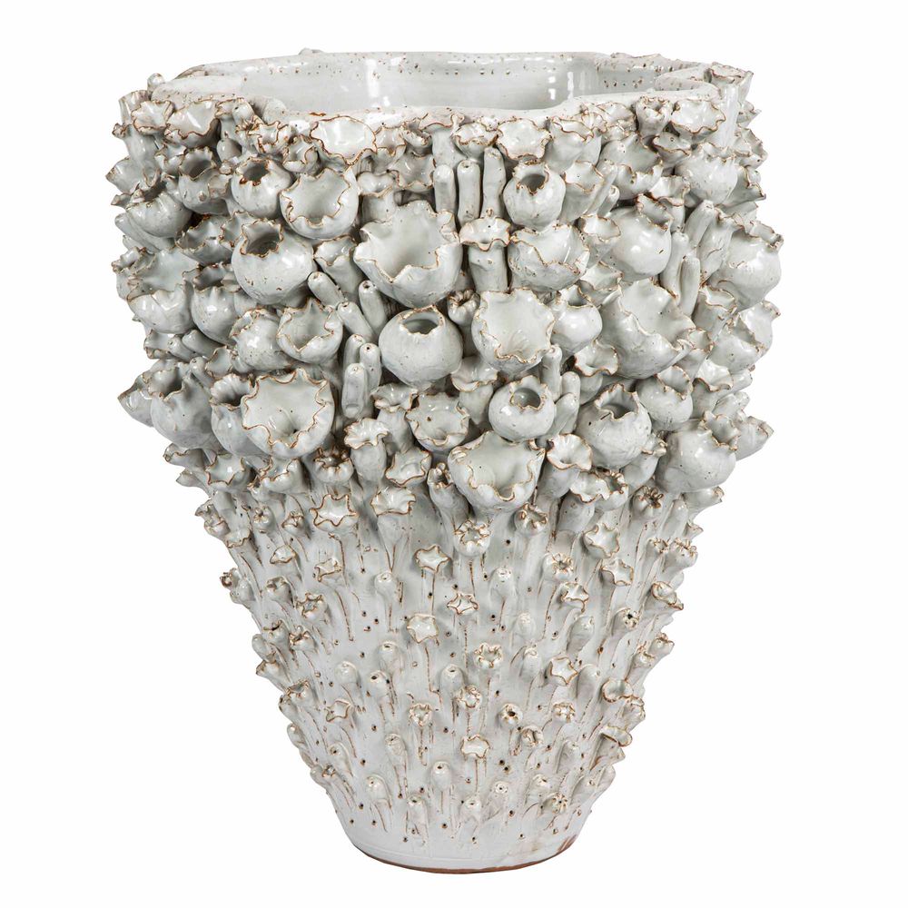 Vase With Flower White