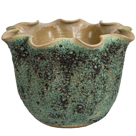 Moss Flower Vase Green