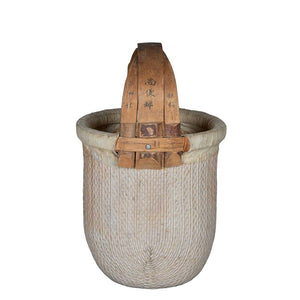 Shanxi 120 Year Rattan Rice Container