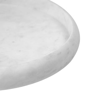 Santiago Marble Tray Medium White