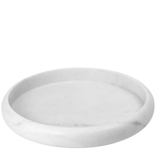 Santiago Marble Tray Large White