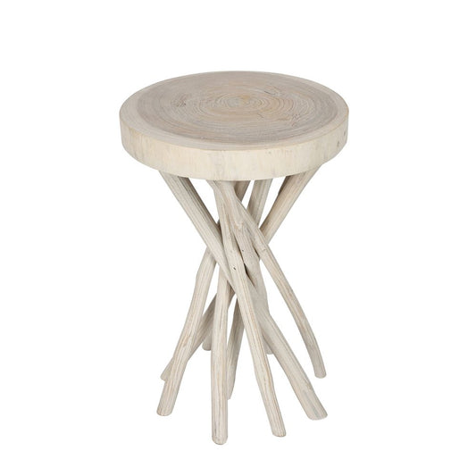 Tiki Table White Wash -Outdoor