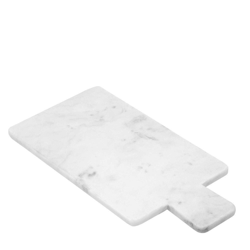 Graze Marble Board Rect White Handle