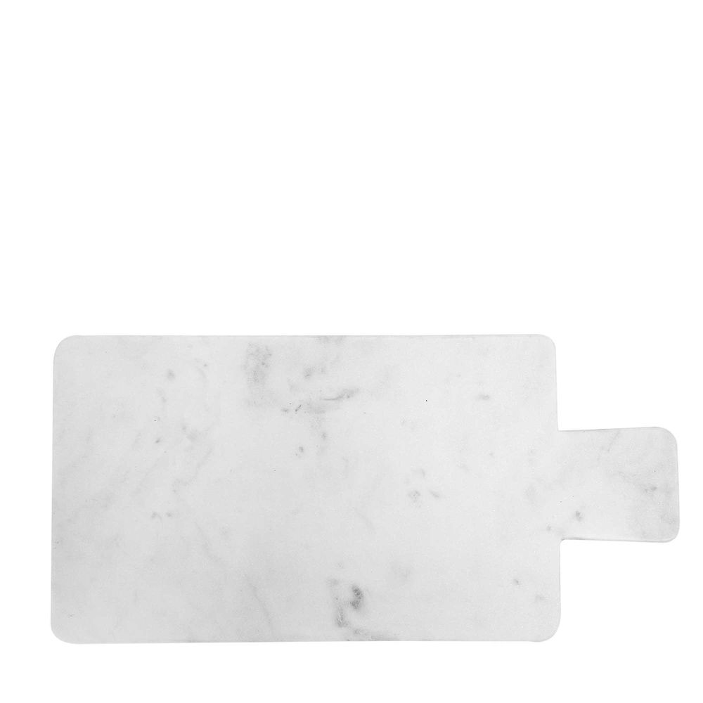 Graze Marble Board Rect White Handle