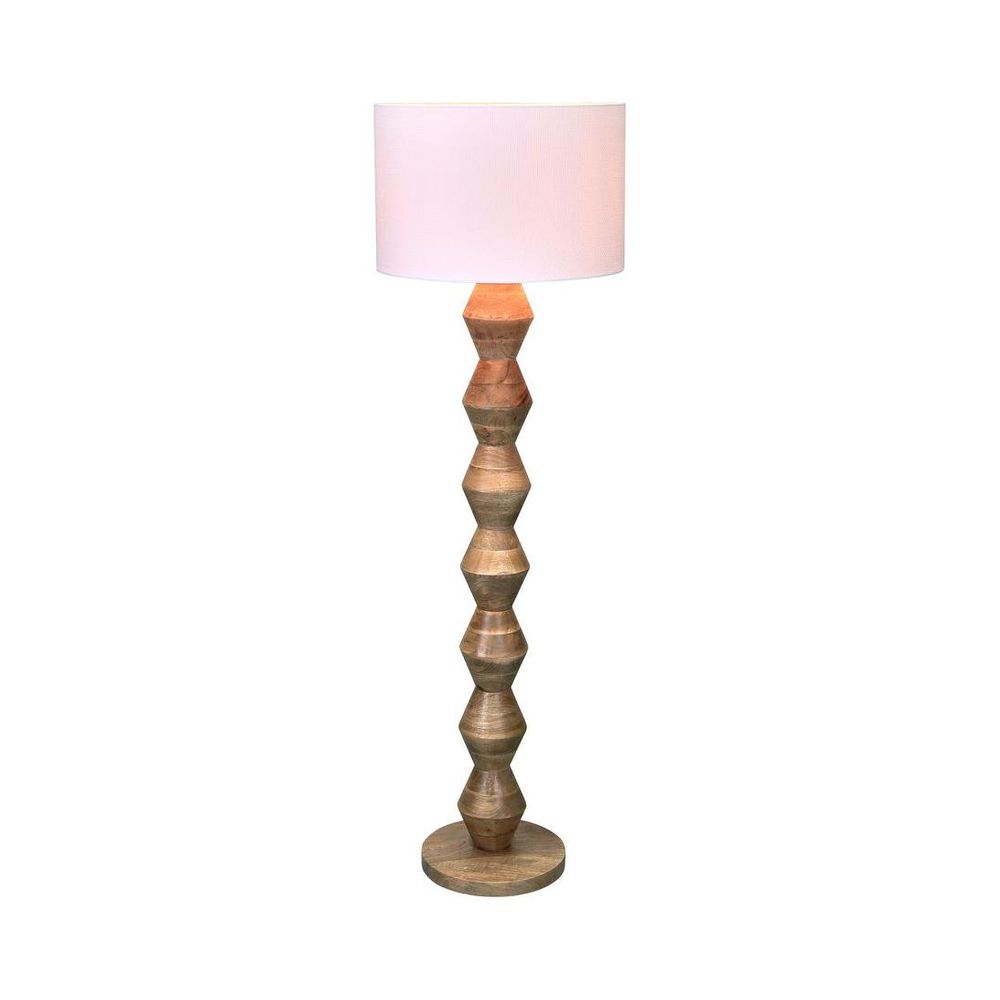 Java Cylinder Lamp Shade White Xl