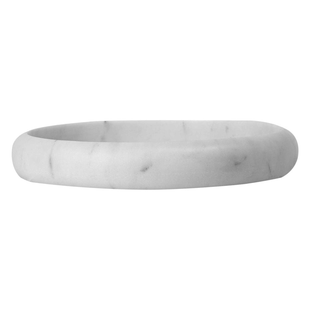 Santiago Marble Tray Small White