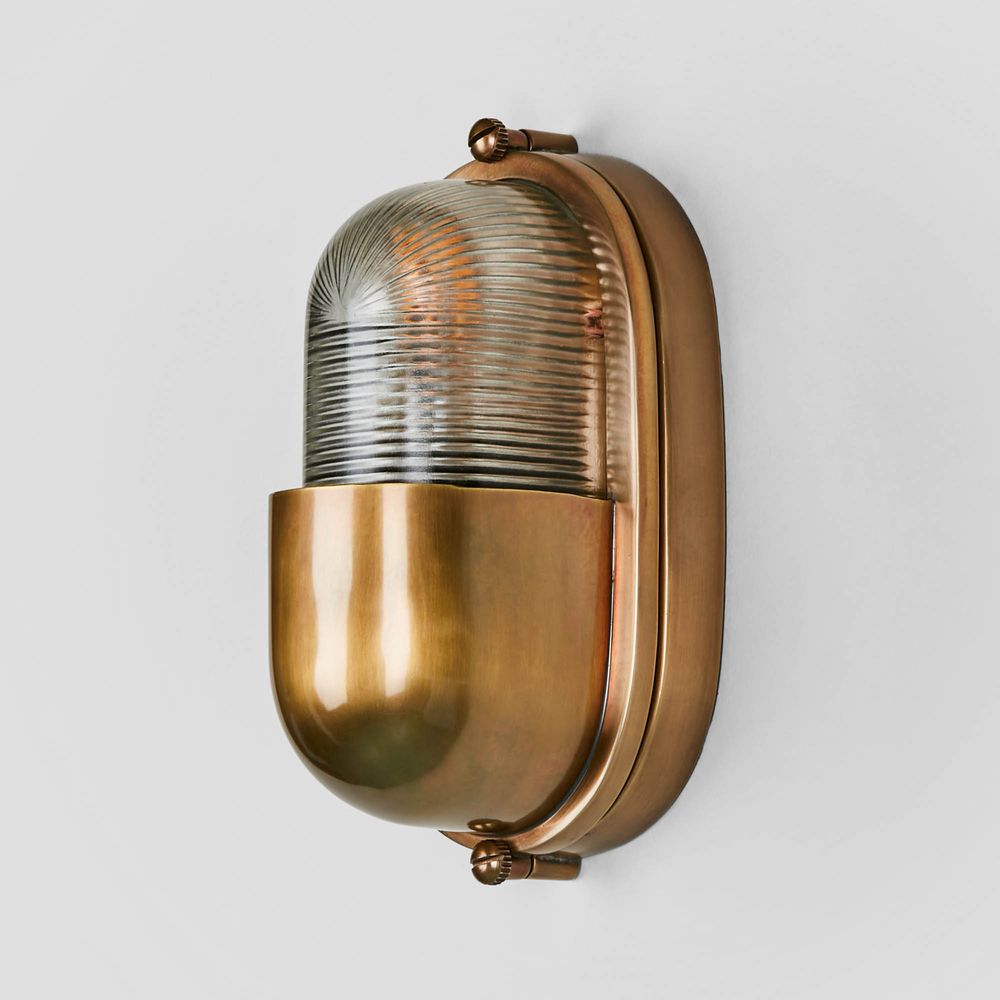 Anchor Outdoor Wall Light Brass