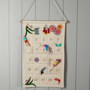 Native Australiana Applique Advent Calendar