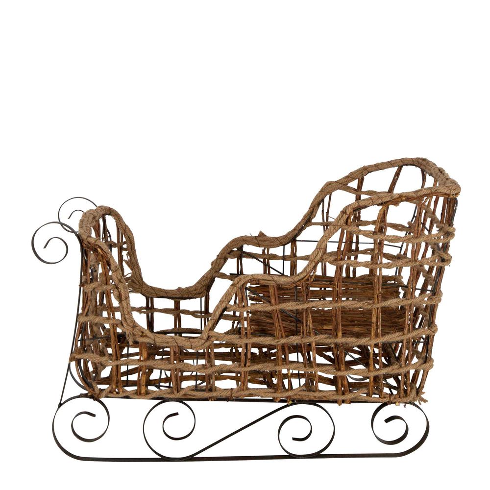 Wooder Sleigh Rattan