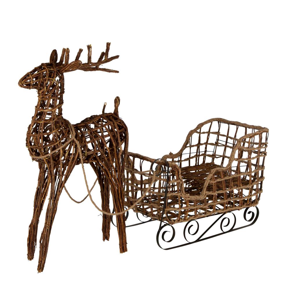 Wooder Sleigh Rattan