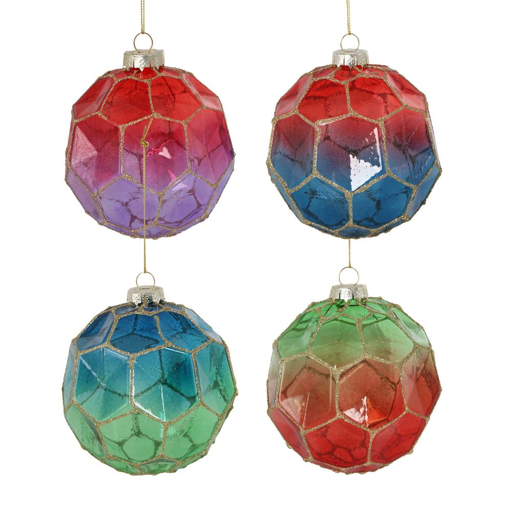 Hyve Boxed Set Of 4 Baubles