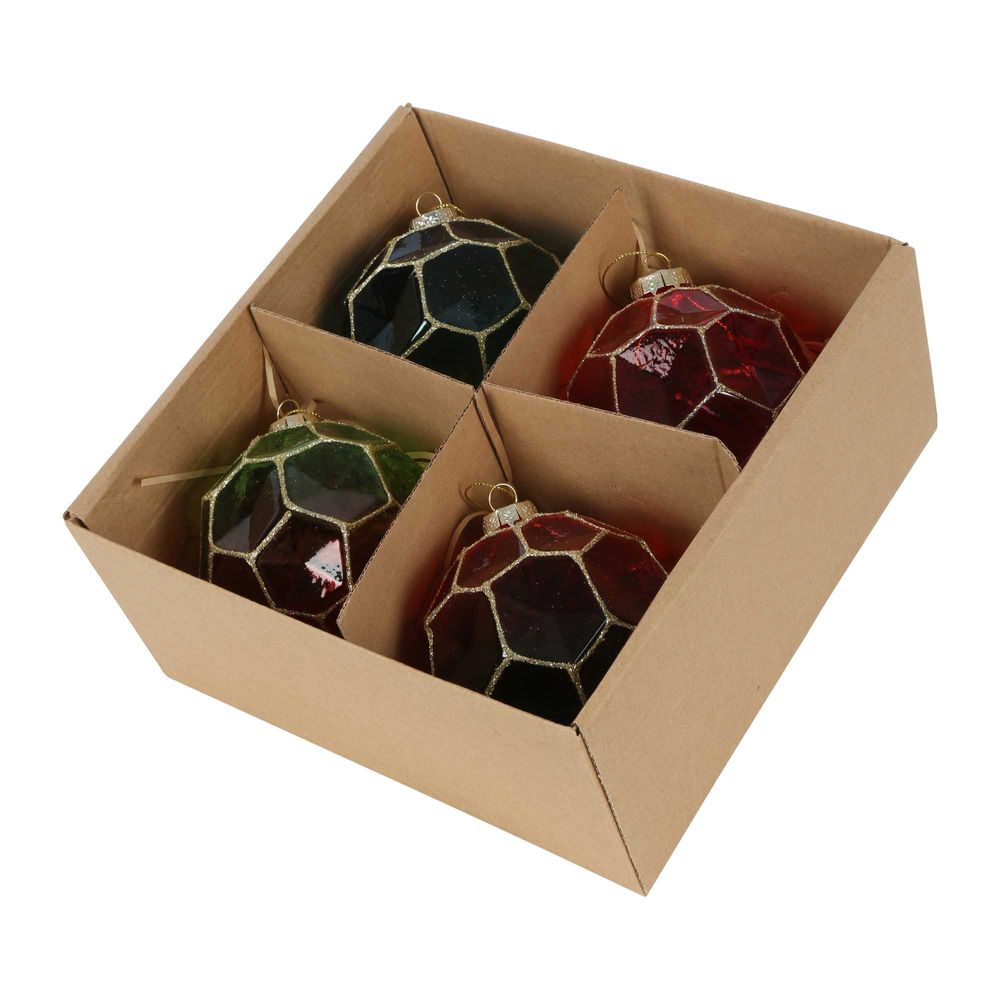 Hyve Boxed Set Of 4 Baubles