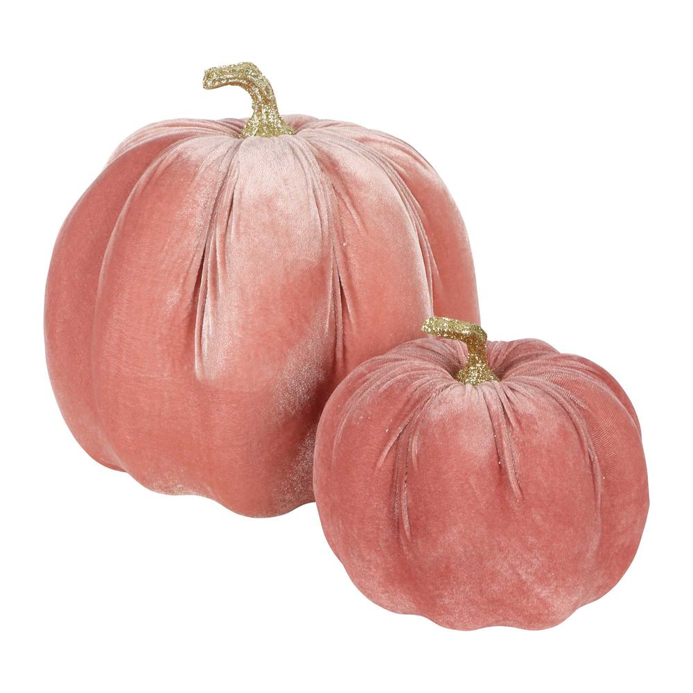 Velvet Pumpkin Large Pink