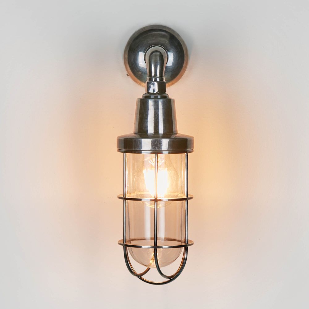 Starboard Outdoor Wall Light Antique Silver