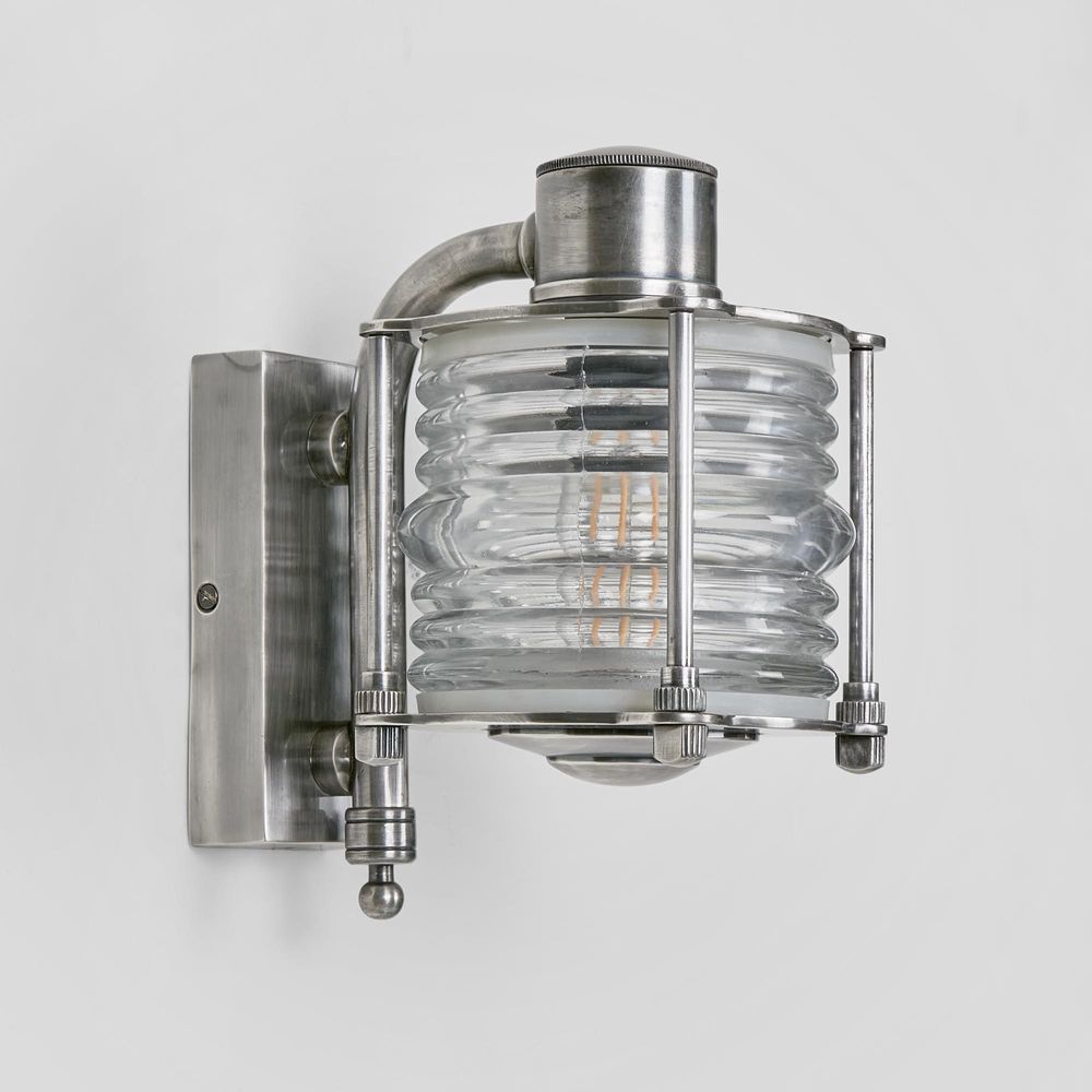 Yarra Outdoor Wall Light Antique Silver