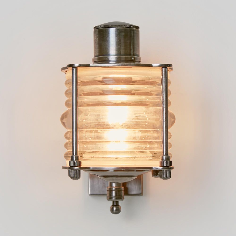 Yarra Outdoor Wall Light Antique Silver