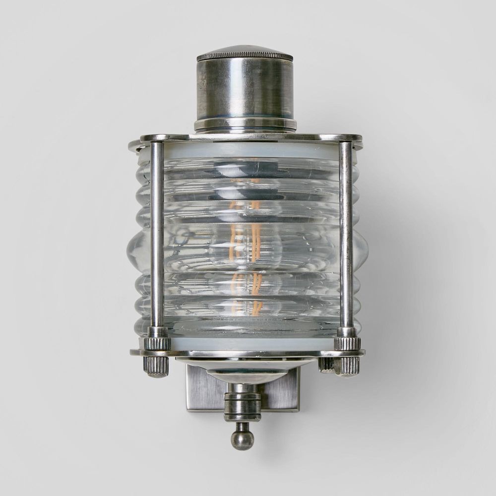 Yarra Outdoor Wall Light Antique Silver