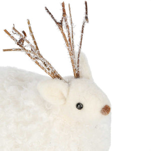 Andie Felt Deer Small White