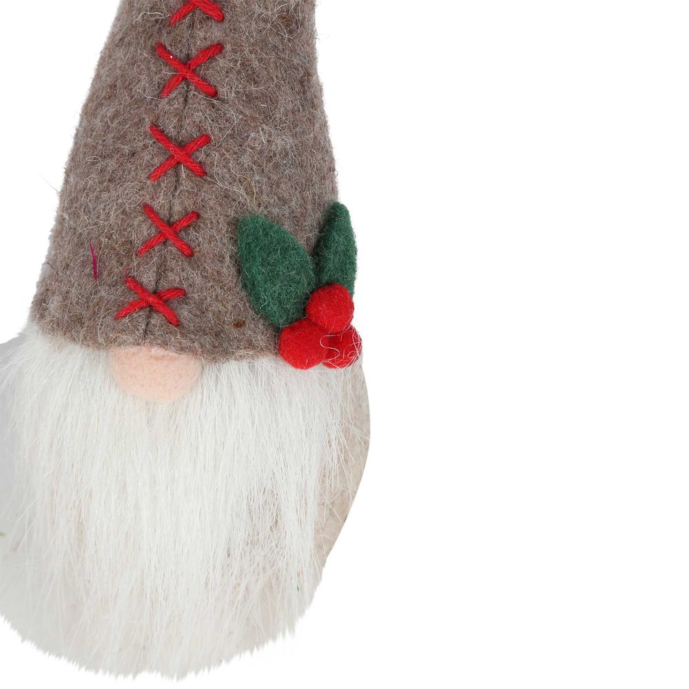 Gabbo Felt Gnome Grey Small