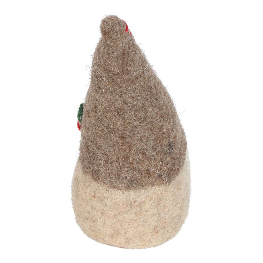 Gabbo Felt Gnome Grey Small