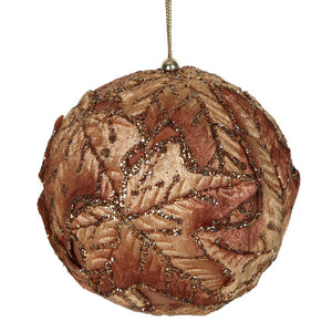 Ivy Velvet Bauble Bronze