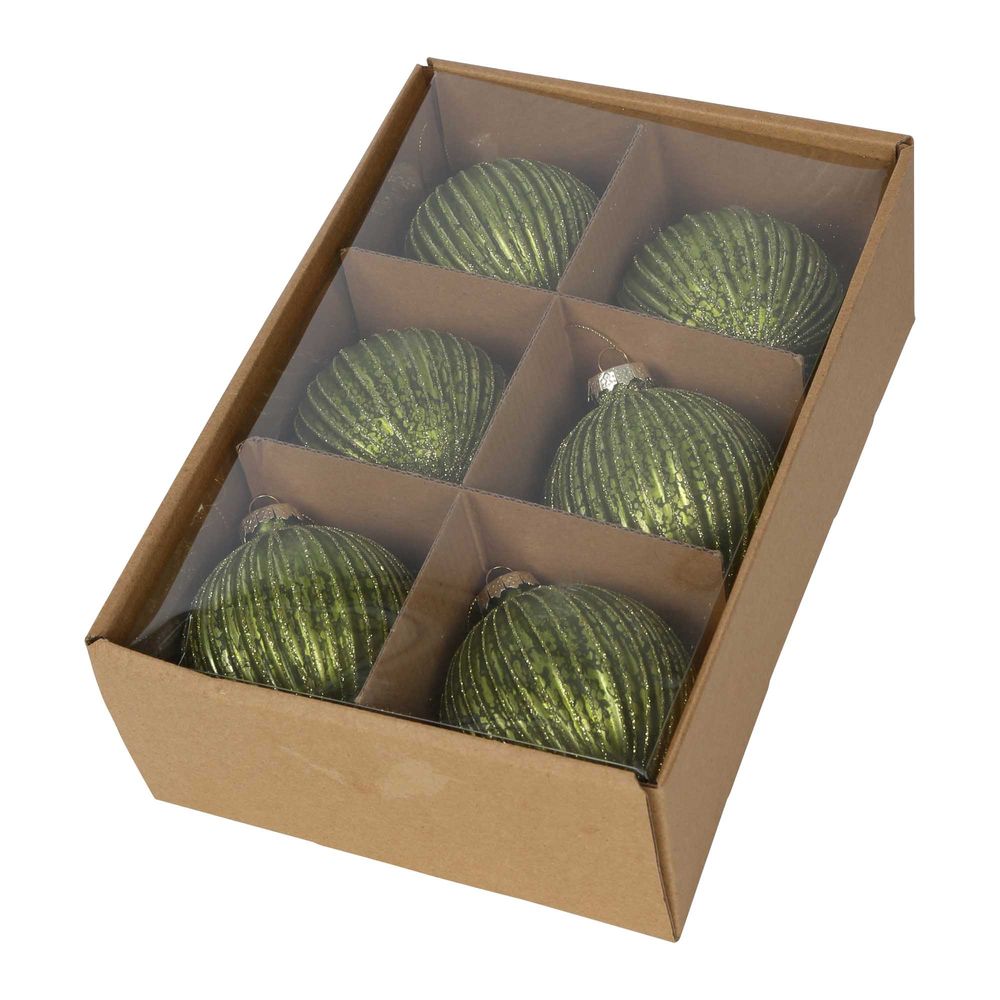 Gryse Boxed Set Of 6 Baubles