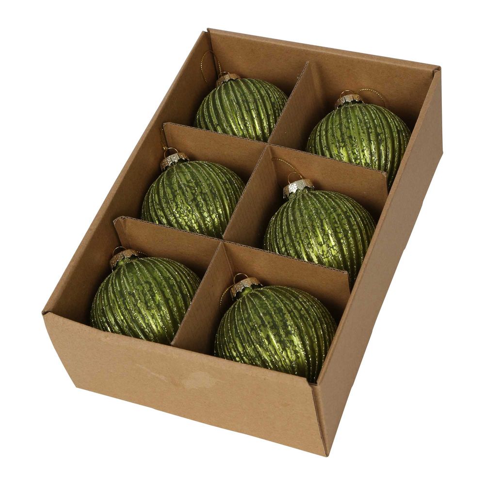 Gryse Boxed Set Of 6 Baubles