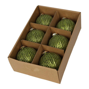 Gryse Boxed Set Of 6 Baubles