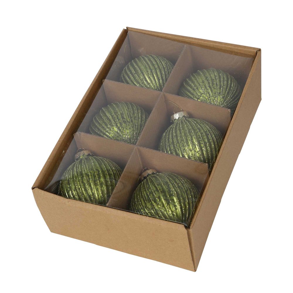 Gryse Boxed Set Of 6 Baubles