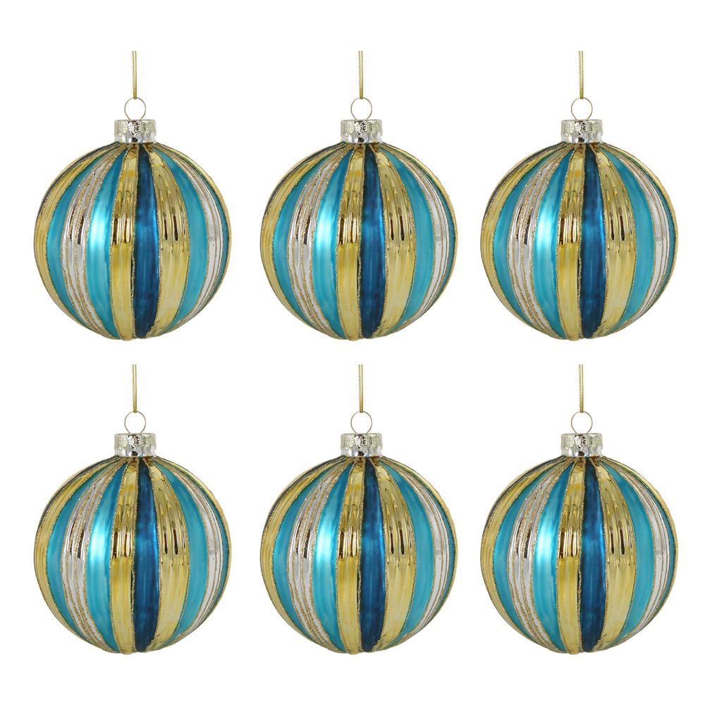 Calli Boxed Set Of 6 Baubles