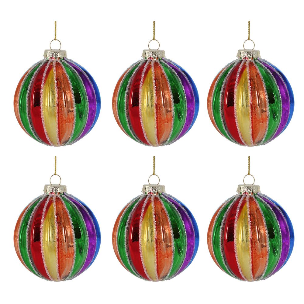 Rayne Boxed Set Of 6 Baubles