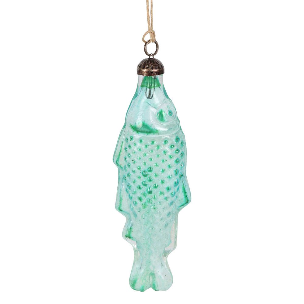 Hanging Fish Tree Decoration Green