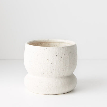 Willa Pot - White -12cmh x 14cmd